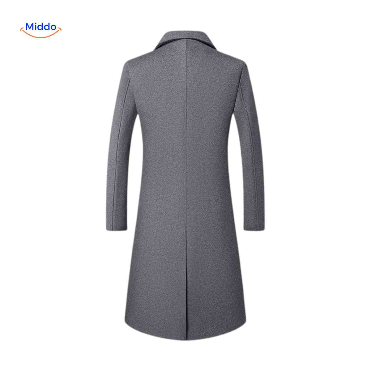 Ashford Woll-Trench-Mantel für Herren, grauer, eleganter Wintermantel. Entdecken Sie den stilvollen Ashford Woll-Trench-Mantel für Herren. Dieser graue Wintermantel vereint elegante Optik mit hervorragendem Tragekomfort. Perfekt für kalte Tage.