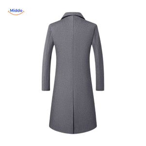 Ashford Woll-Trench-Mantel für Herren, grauer, eleganter Wintermantel. Entdecken Sie den stilvollen Ashford Woll-Trench-Mantel für Herren. Dieser graue Wintermantel vereint elegante Optik mit hervorragendem Tragekomfort. Perfekt für kalte Tage.