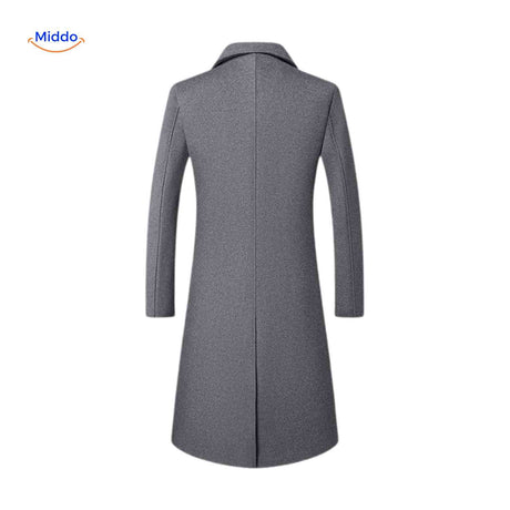 Ashford Woll-Trench-Mantel für Herren, grauer, eleganter Wintermantel. Entdecken Sie den stilvollen Ashford Woll-Trench-Mantel für Herren. Dieser graue Wintermantel vereint elegante Optik mit hervorragendem Tragekomfort. Perfekt für kalte Tage.