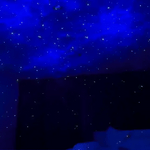 Sternenhimmel projiziert durch den AstroNaut Galaxy Projektor