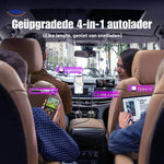 AutoCharge 120W 4-in-1 Ladegerät mit RGB-Beleuchtung www.middo.de