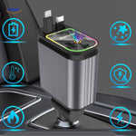 AutoCharge 120W Ladegerät mit Technik und Lichteffekten www.middo.de