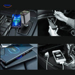 AutoCharge 120W mit Lade- und Ladekabel im Auto www.middo.nl