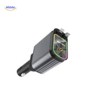 AutoCharge 120W Ladeadapter mit RGB-System und 2 USB-Ports www.middo.nl