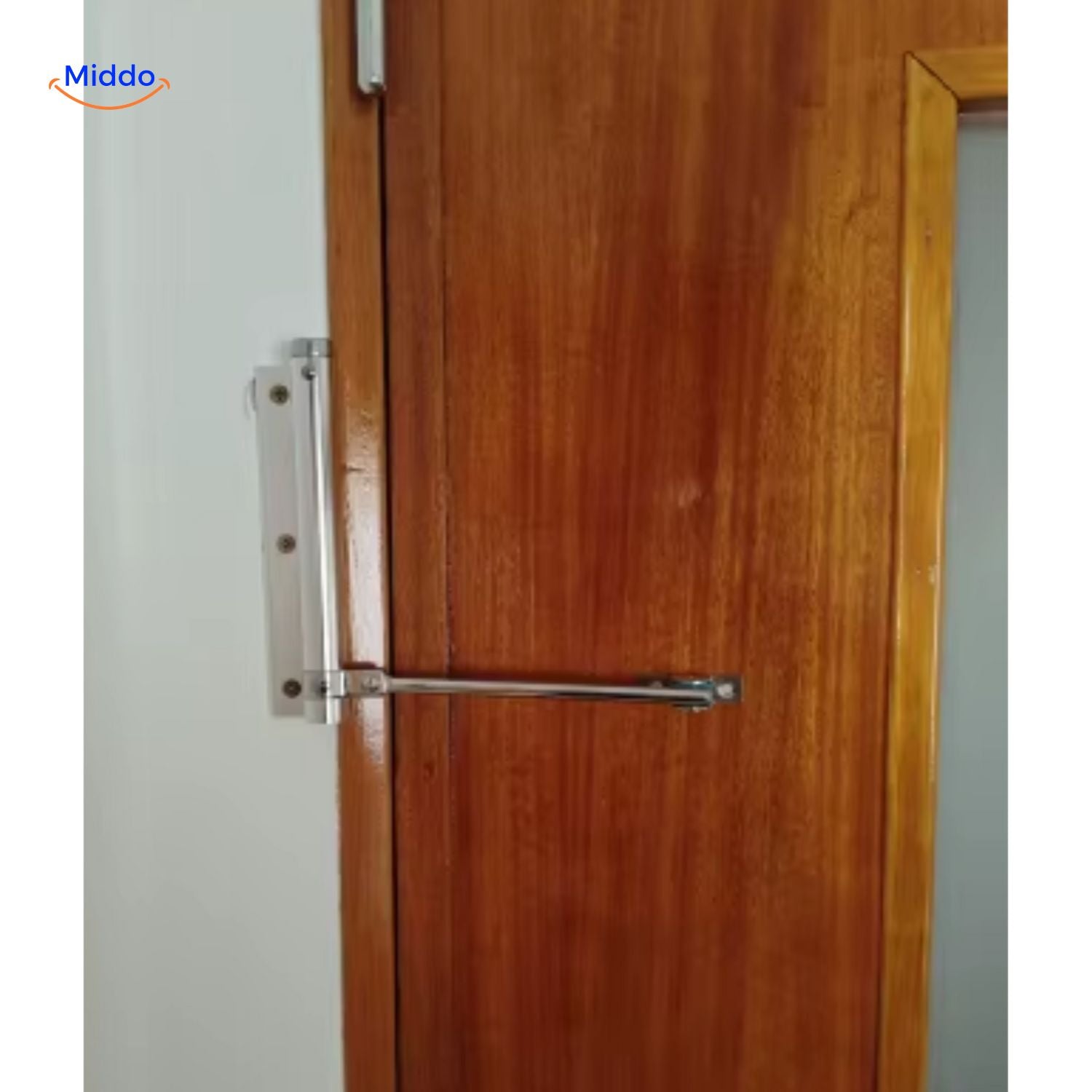 AutoClose Türschließer Holzdoor Installation Türschließer www.middo.nl