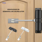 AutoClose Türschließer Installation schwarz Sicherheitstürschließer www.middo.de