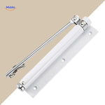 AutoClose Türschließer weiß, einstellbarer Drehwinkel, Sicherheitstürschließer www.middo.nl