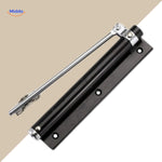 AutoClose Türschließer schwarz Tür verstellbarer Winkel Sicherheitstürschließer www.middo.nl