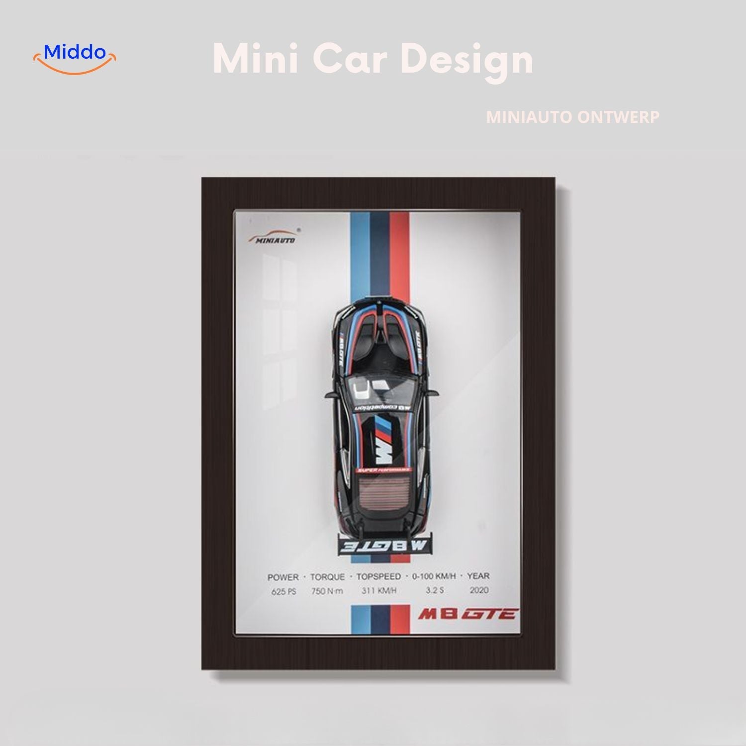 AutoCraft 3D Rahmen Mercedes M8 BGTE 2020 www.middo.nl