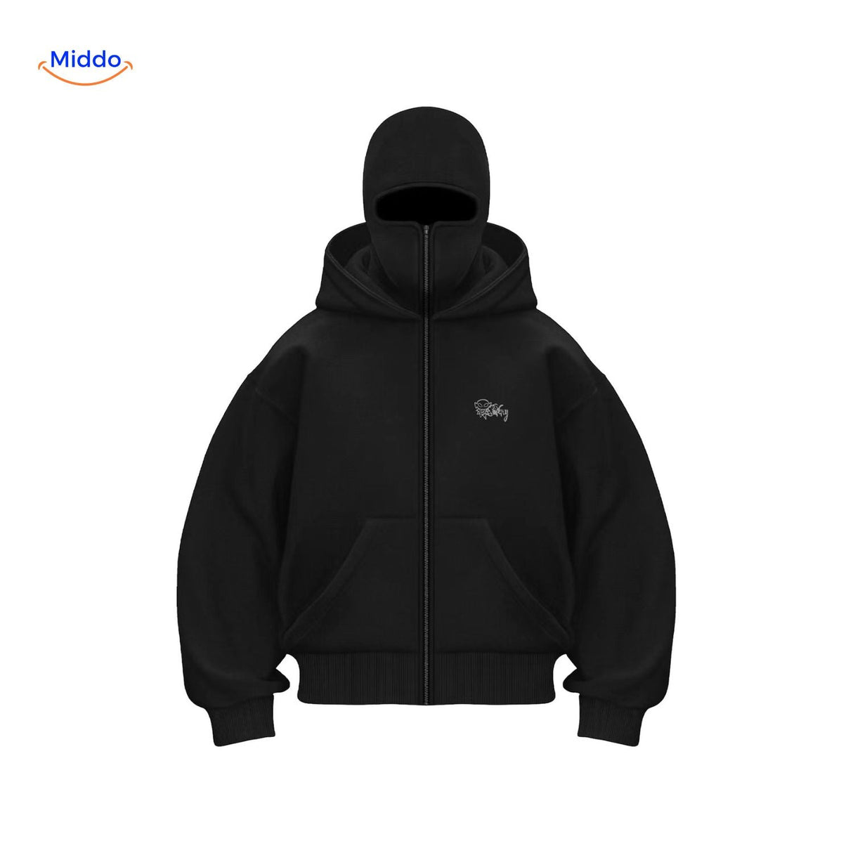 AutumnBliss Hoodie mit schwarzem Logo