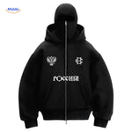 AutumnBliss Hoodie schwarz mit grafischer Gestaltung www.middo.nl