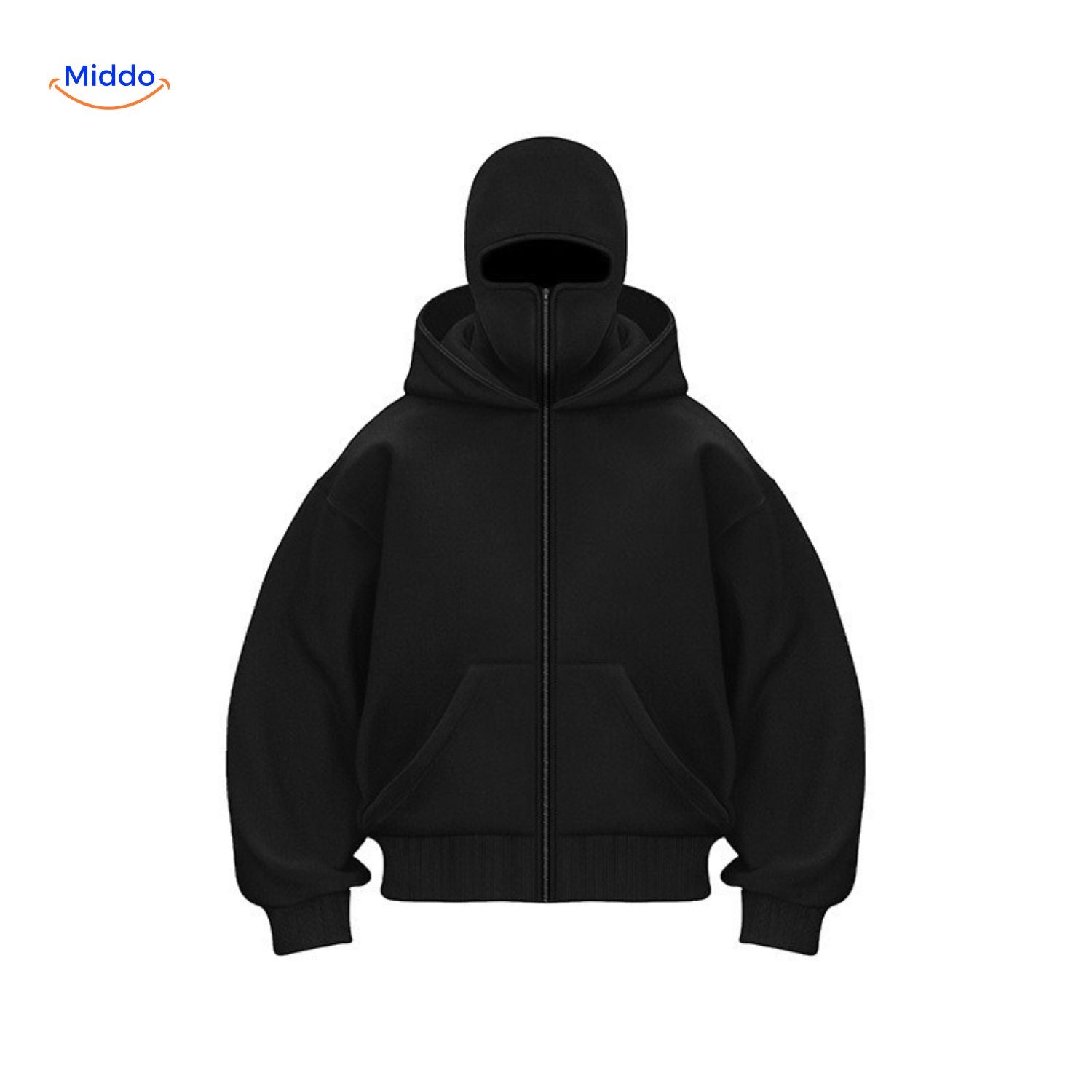 HerbstBliss Hoodie schwarz für www.middo.nl