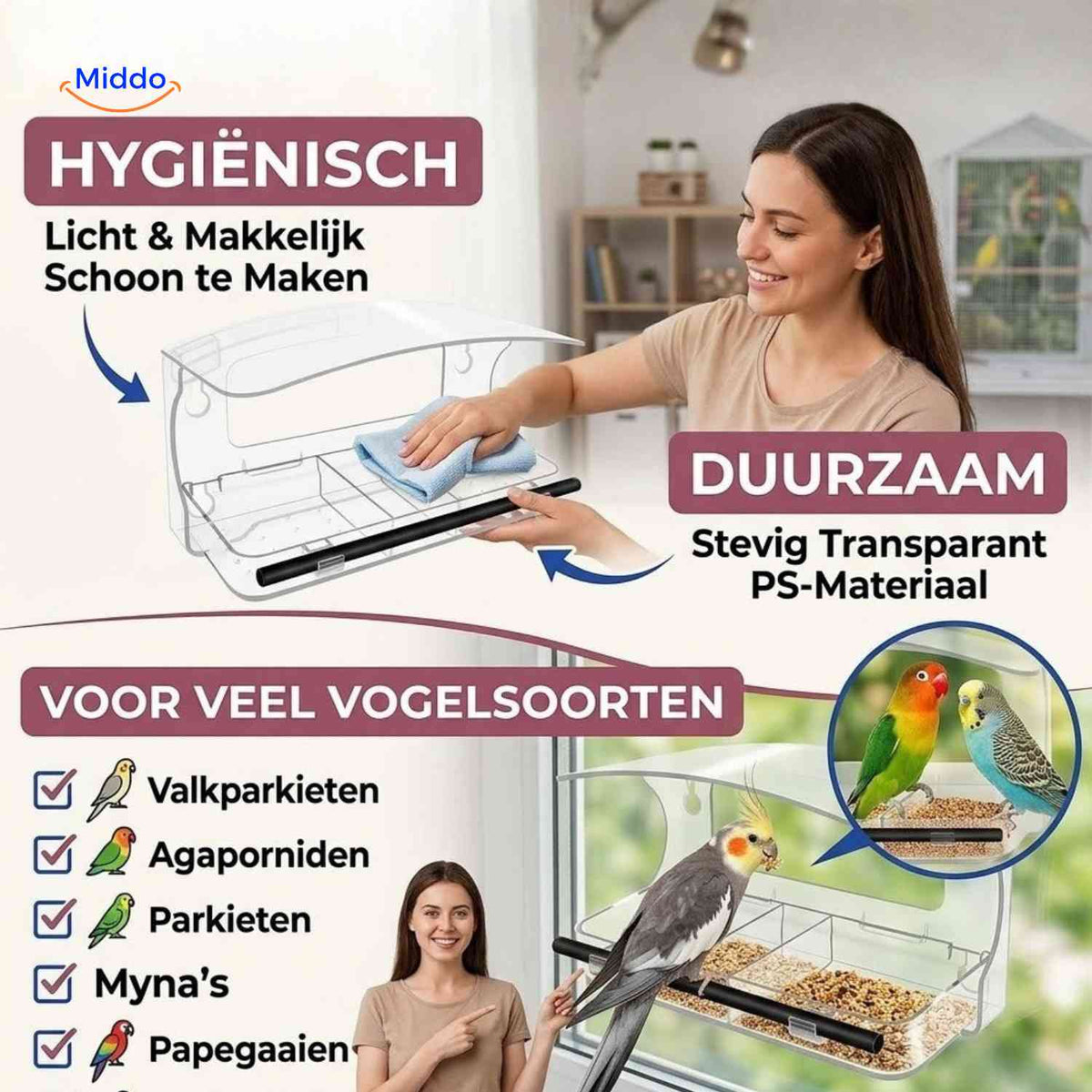 AviHaven™ Vogelhaus, Produktansicht 06