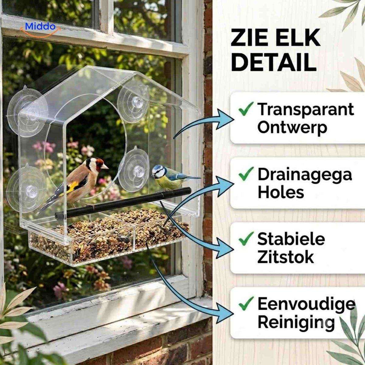 AviHaven™ Vogelhaus, Produktansicht 03