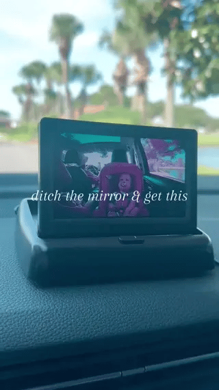 BabyGuard Monitor auf Dashboard mit Live-Babybild