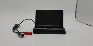 BabyGuard faltbarer Monitor mit Kabeln und einfacher Einrichtung