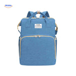 BabyLuxe Rucksack in Himmelblau – der trendige Wickelrucksack für stilbewusste Eltern. Besuchen Sie jetzt www.middo.de!