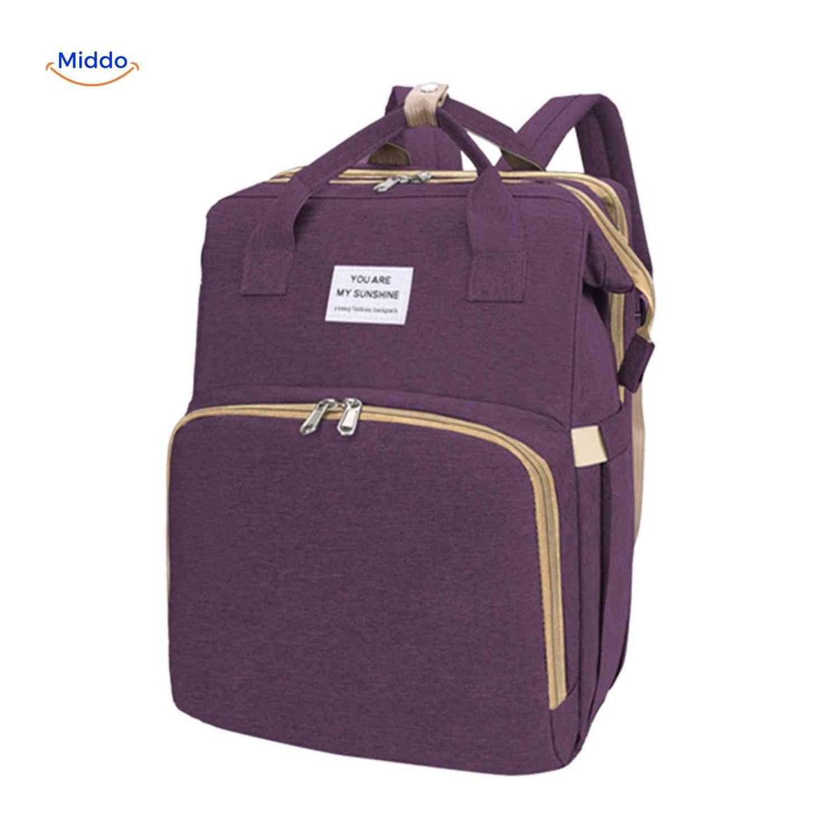 BabyLuxe Rucksack lila – Stilvolle Wickeltasche online kaufen auf www.middo.de