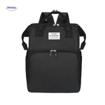BabyLuxe Rucksack schwarz – moderne Wickeltasche | www.middo.de