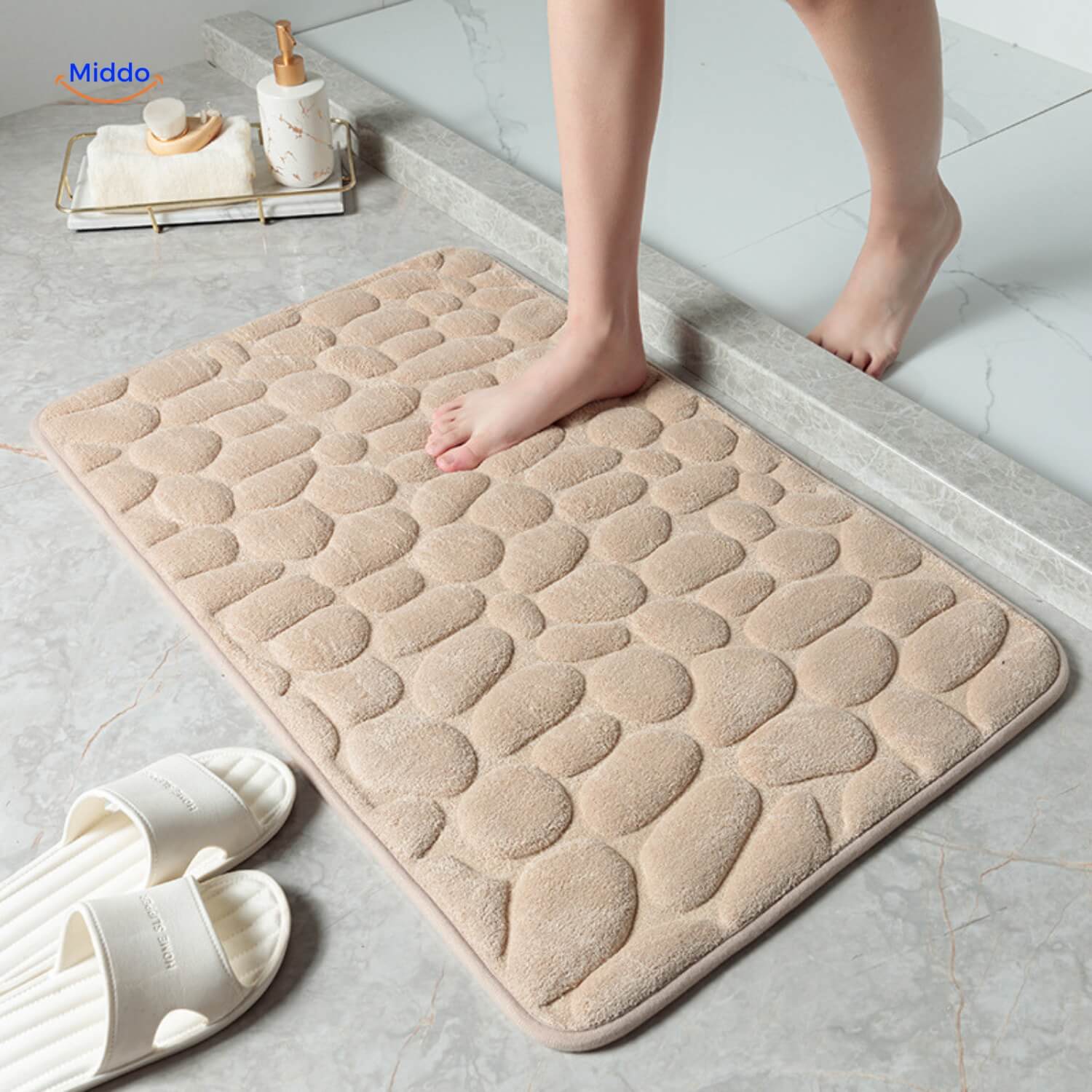 AquaMat™ Antirutsch-Badmatte | Sicherheit und Komfort für Dein Badezimmer