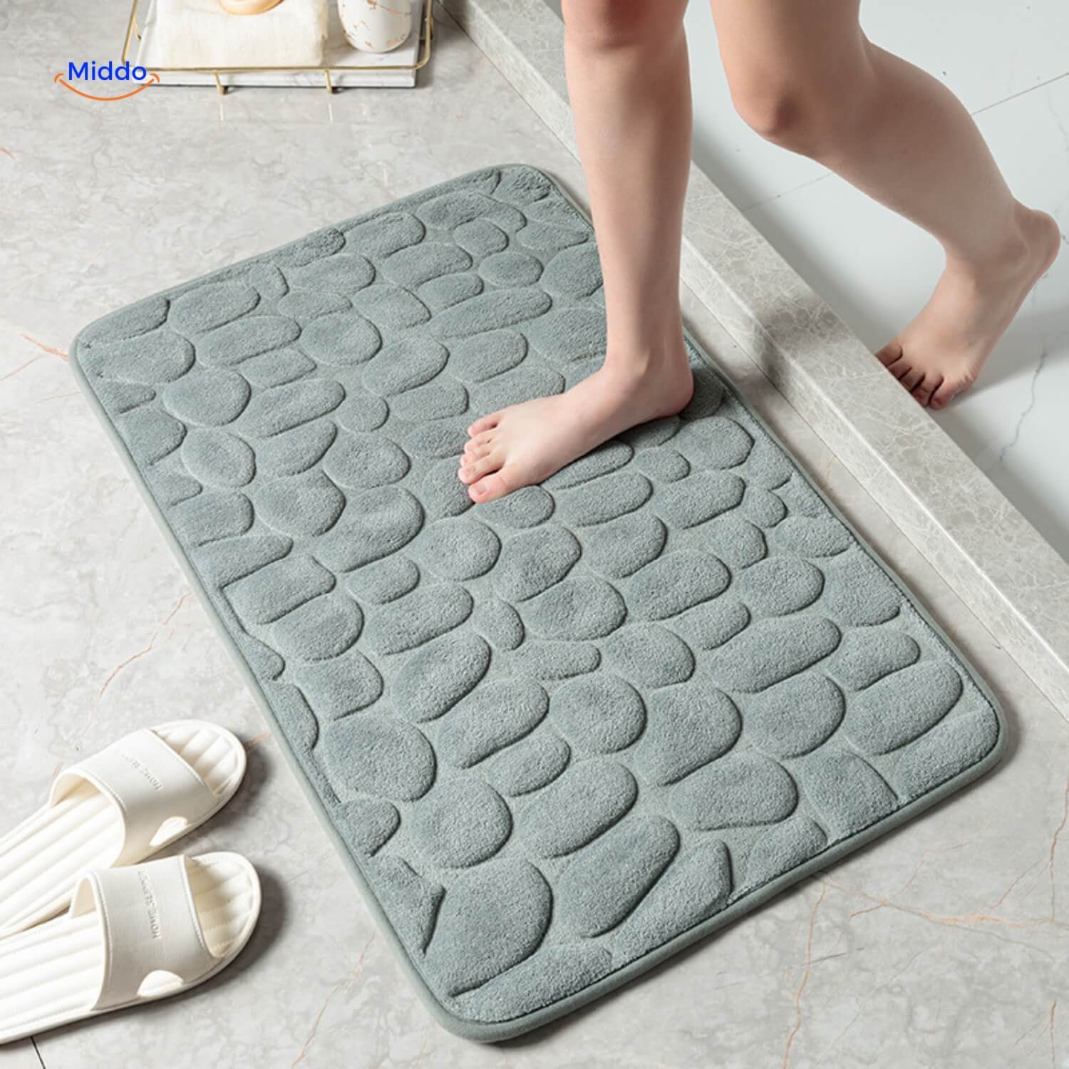 AquaMat™ Antirutsch-Badmatte | Sicherheit und Komfort für Dein Badezimmer