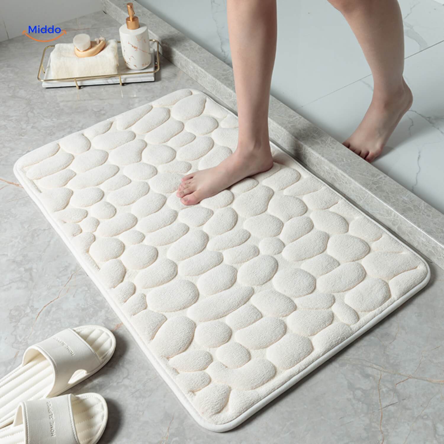 AquaMat™ Antirutsch-Badmatte | Sicherheit und Komfort für Dein Badezimmer
