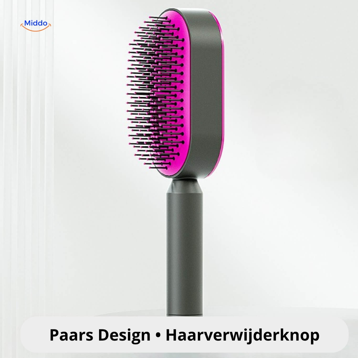 Bestie™ | Schöne Haarbürste mit 1 Knopfdruck für müheloses Haarentfernen