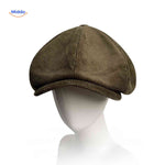 Blinderstyle Cap grüne Corduroy Zeitungsjungenmütze – www.middo.de