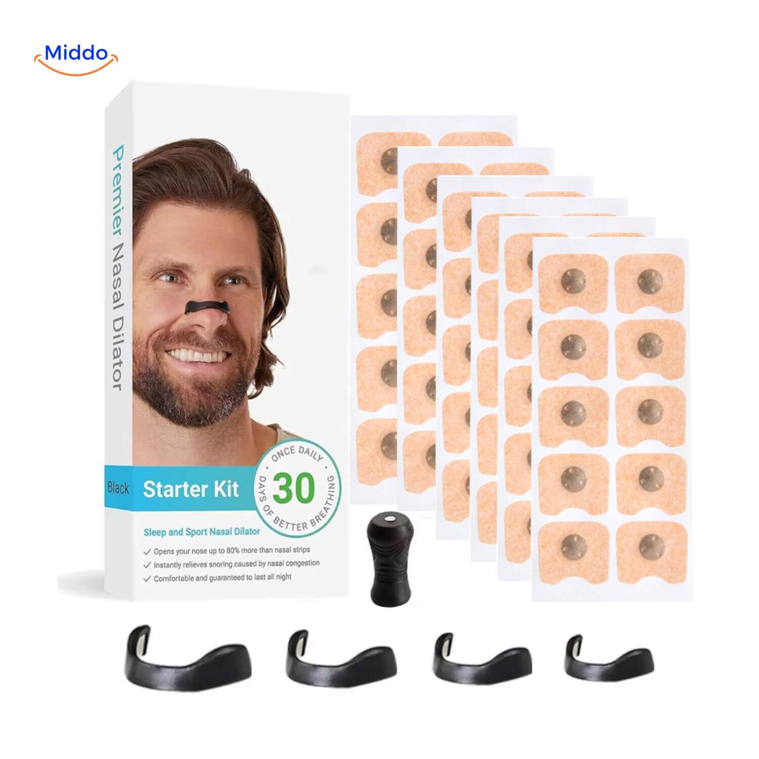 BreatheEase Kit Premium Atemdilatator www.middo.de