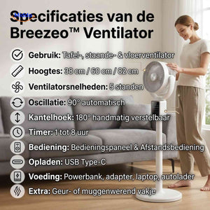 Breezeo™ Ventilator, Produktbild 8
