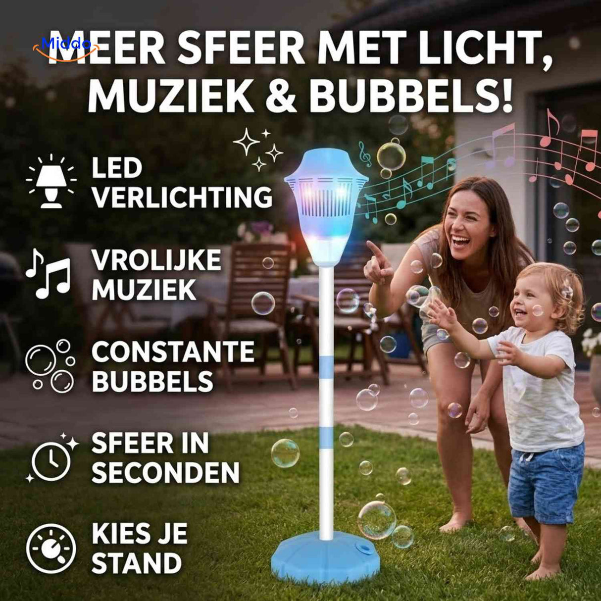 Bubblio™ Seifenblasenmaschine, Produktbild 4