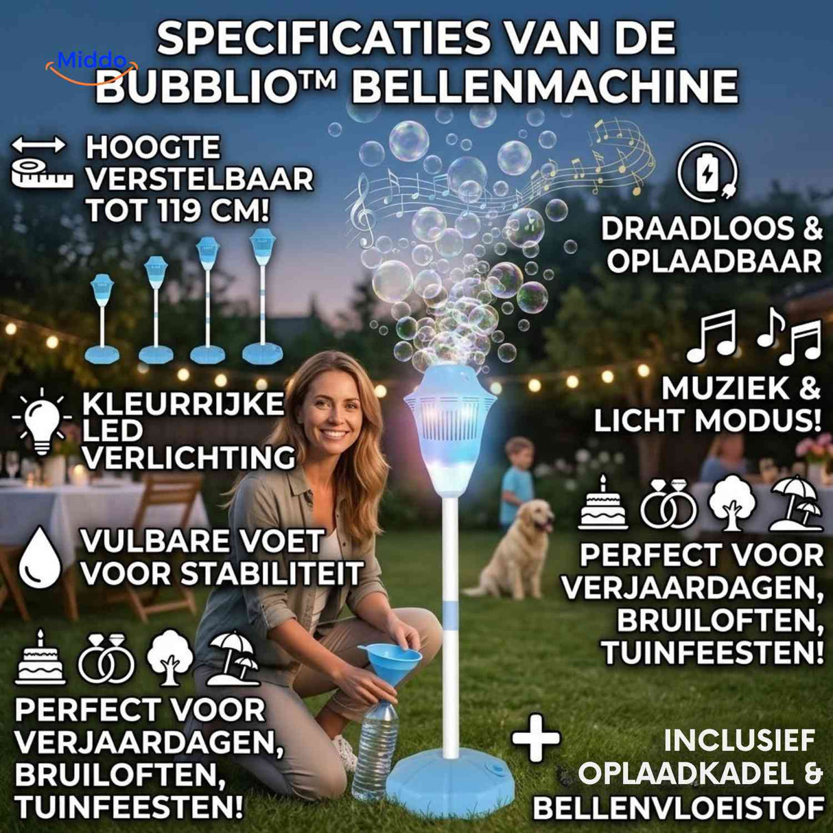 Bubblio™ Seifenblasenmaschine, Produktbild 11