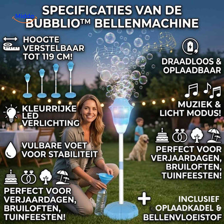 Bubblio™ Seifenblasenmaschine, Produktbild 11