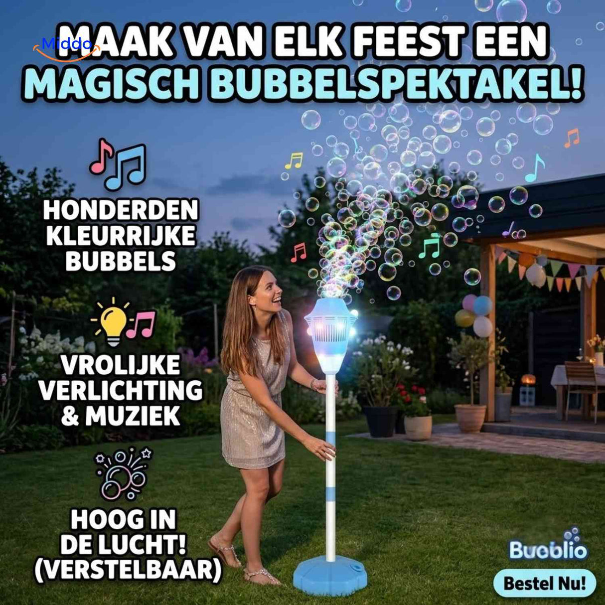 Bubblio™ Seifenblasenmaschine, Produktbild 12