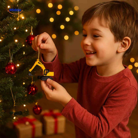 Buildora Adventskalender Kleinkind mit Baumaschinen-Adventskalender