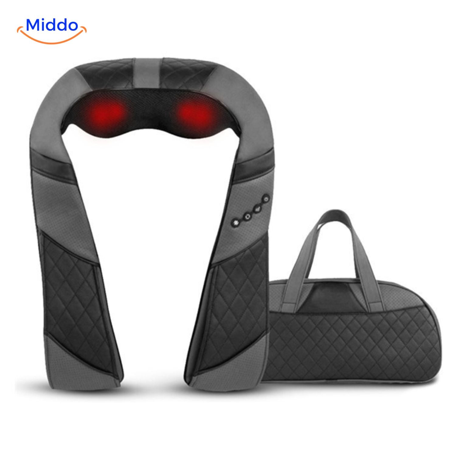 CerviCare Massager ergonomischer Nacken- und Rückenmassager mit Druckpunkten middo.nl