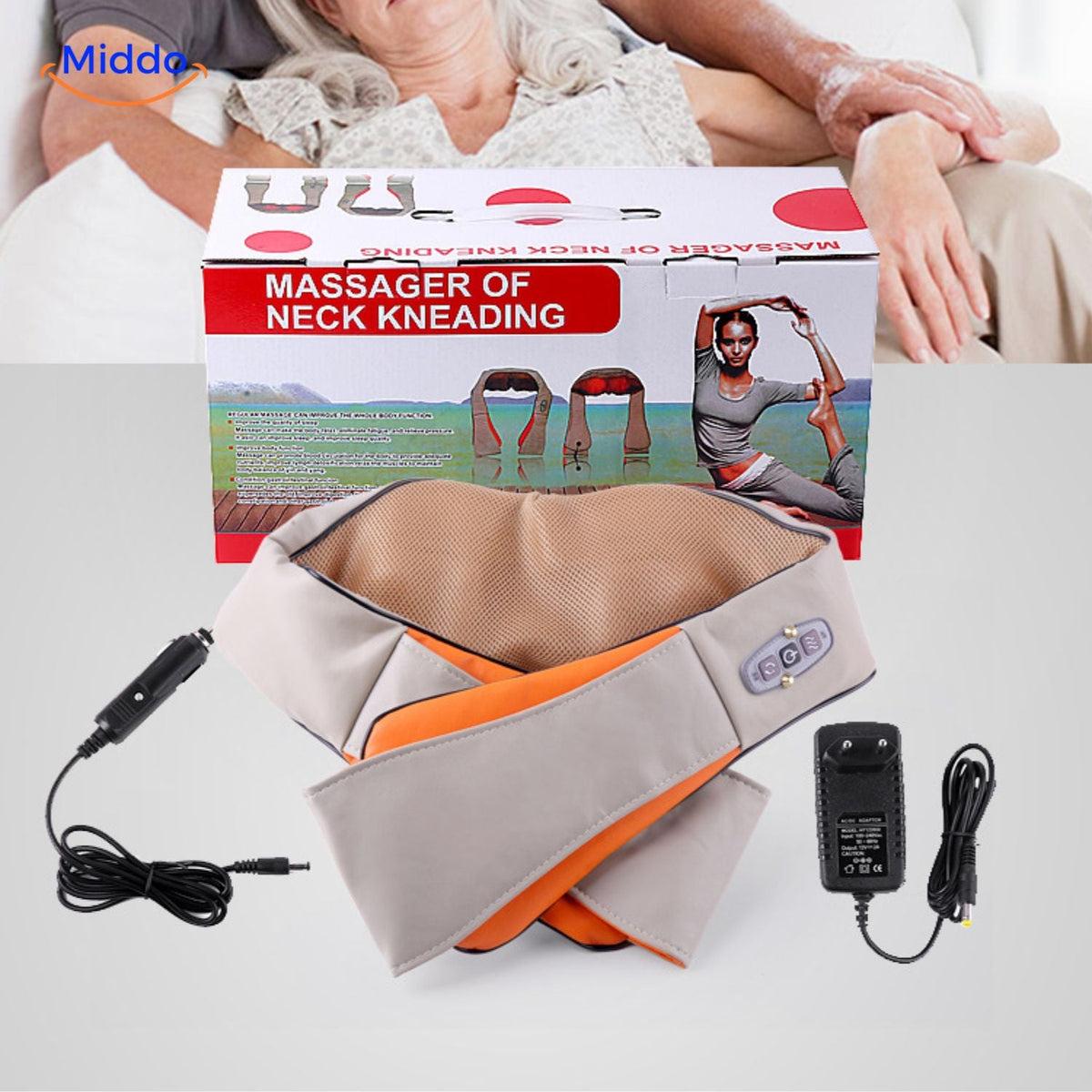 CerviCare Massager intensive Nacken- und Schultermassage zur Muskelentspannung