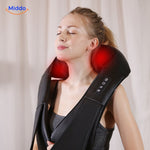 CerviCare Massager luxuriöses Shiatsu-Massagegerät mit Wärme middo.nl