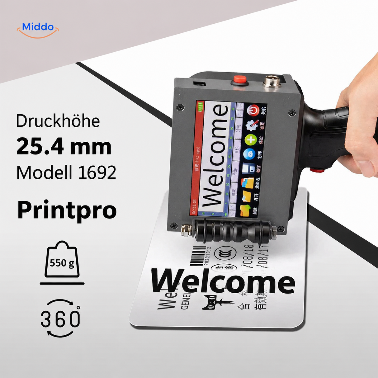 PrintPro Ink – Superschnelles Drucken auf Kartons, Flaschen, Verpackungen & mehr – Ansicht 12