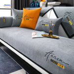 CheniLux Sofa Bezug grau gelb www.middo.de