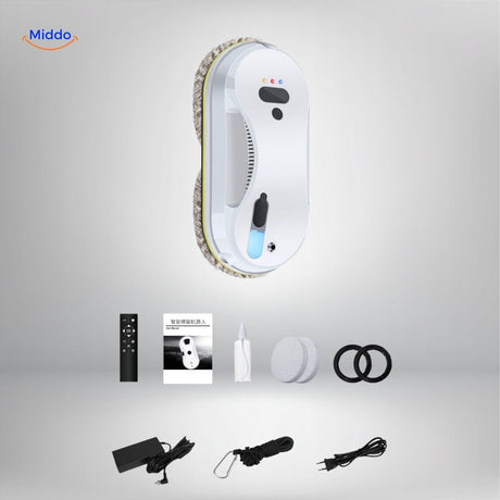 CleanSweep Fensterroboter intelligente Befeuchtung ohne chemische Mittel www.middo.de