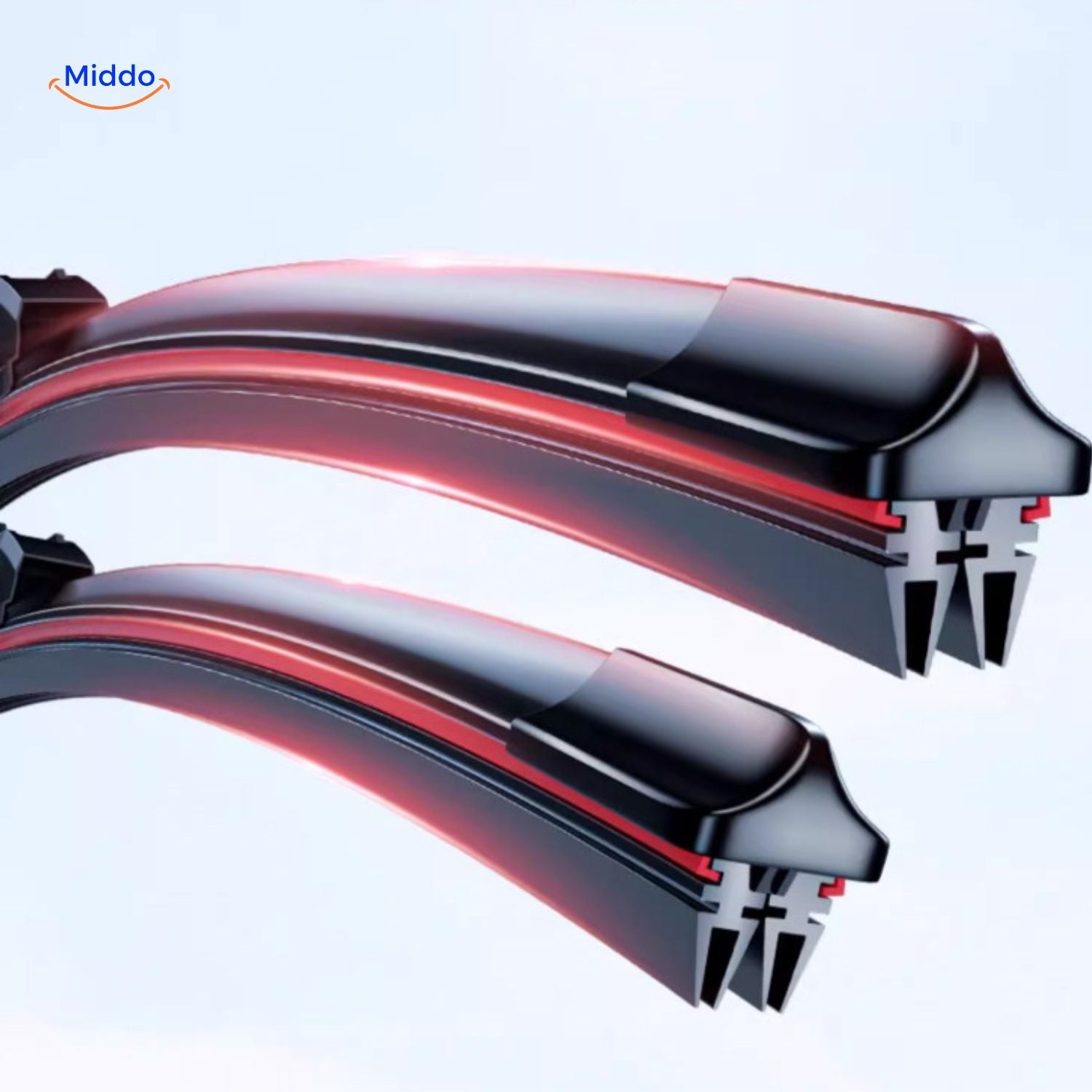 ClearGlide Wischer für regenbeständige Rasierergebnisse www.middo.nl