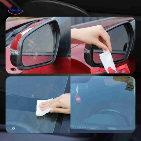 ClearView Auto-Außenspiegel Reiniger mit Tuch - www.middo.de