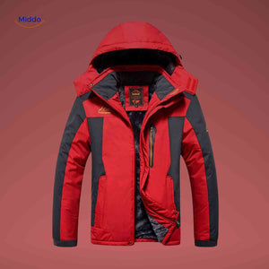 OutdoorJackets wasserabweisende Winterjacke mit Fleecefutter