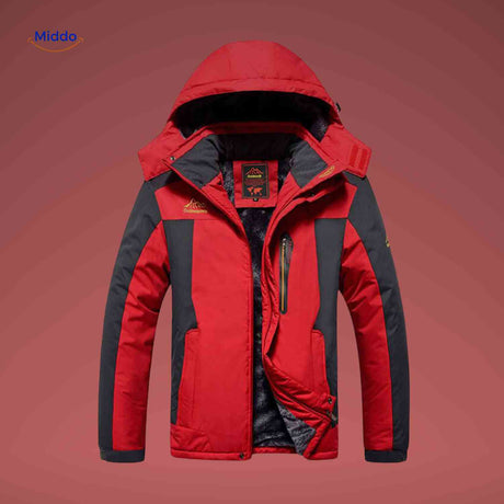 OutdoorJackets wasserabweisende Winterjacke mit Fleecefutter