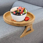 ComfyGrip Sofatisch mit Frühstücksschüssel und Obstsalat www.middo.de