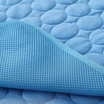 Blaue dicke Coolmat Haustiermatte