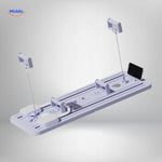 CoreFlex Fitnessboard Planke mit Übungsstangen für Core-Training www.middo.de