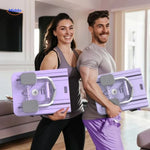 CoreFlex Fitnessboard zweiteilig mit Griffen und verstellbaren Bändern www.middo.nl