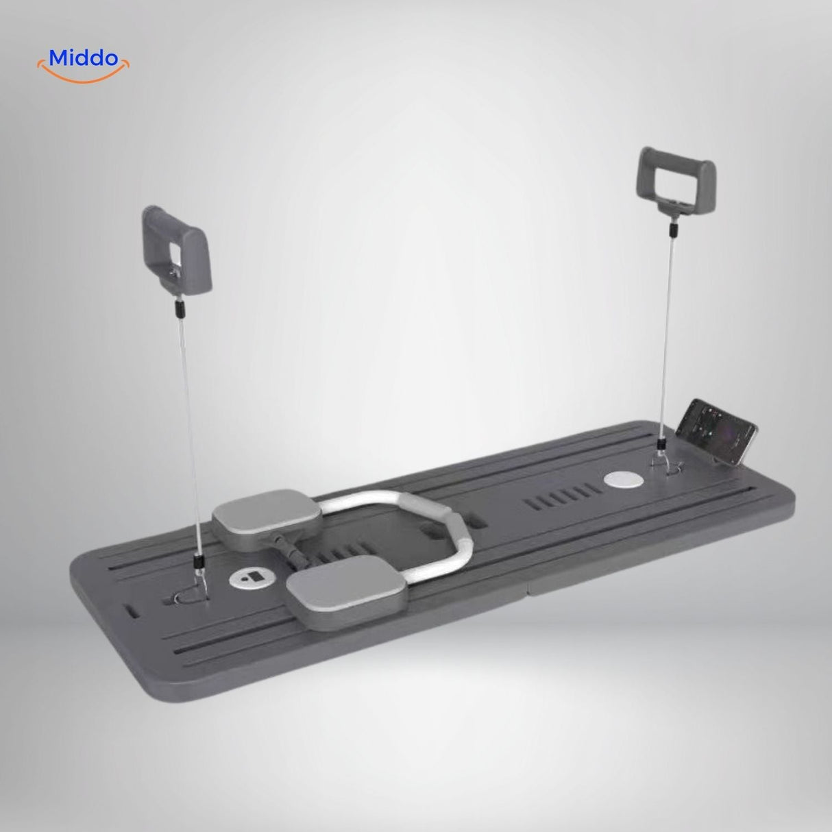 CoreFlex Fitnessboard schwarze Ausführung mit Griffen www.middo.de